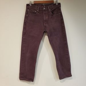 maroon levis 501